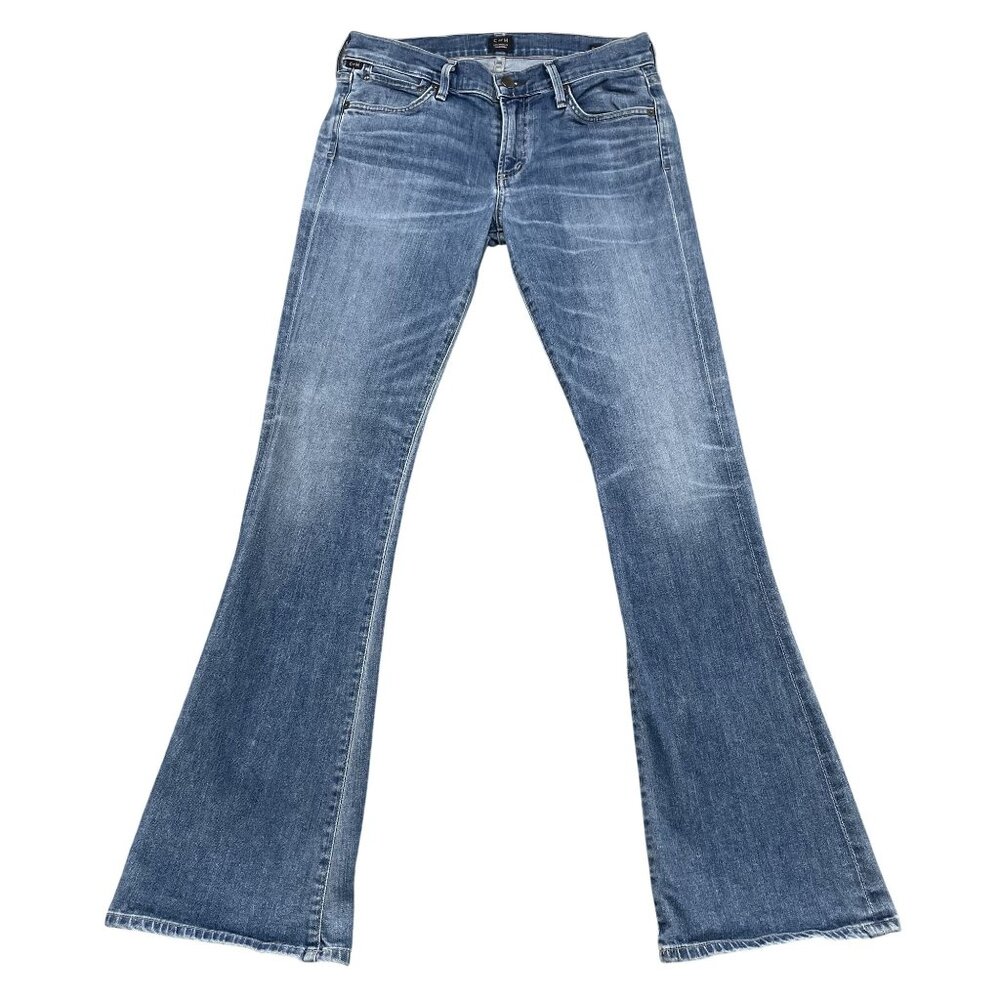Citizens Of Humanity Medium Blue Flare Jeans